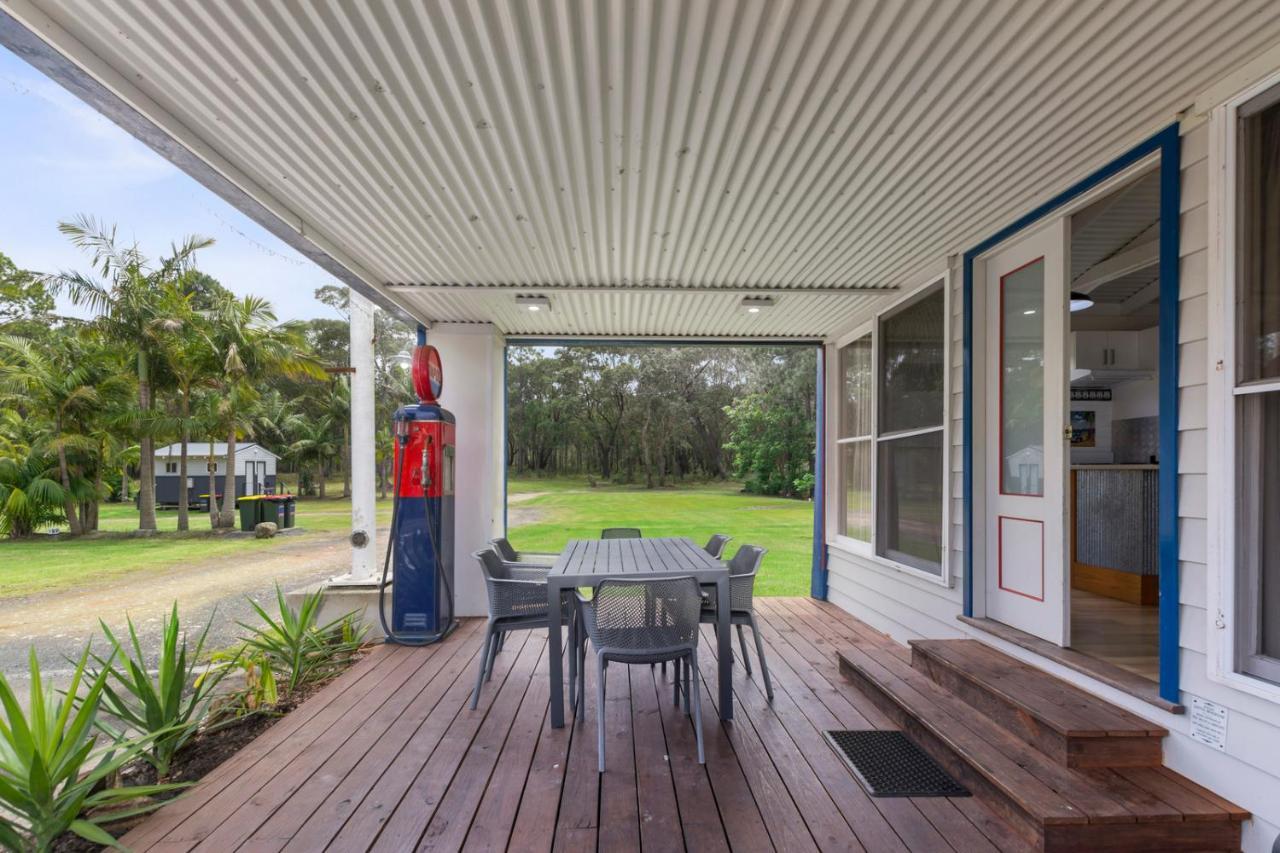 Wairo Beach Holiday Park Tabourie Lake Exteriör bild