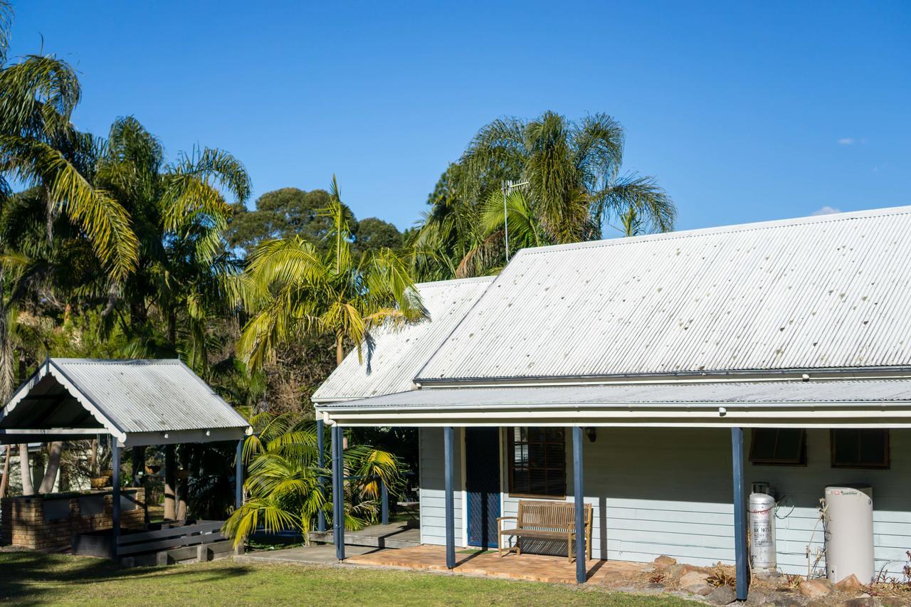 Wairo Beach Holiday Park Tabourie Lake Exteriör bild